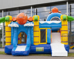 Feuerwehr Hüpfburg Aufdruck